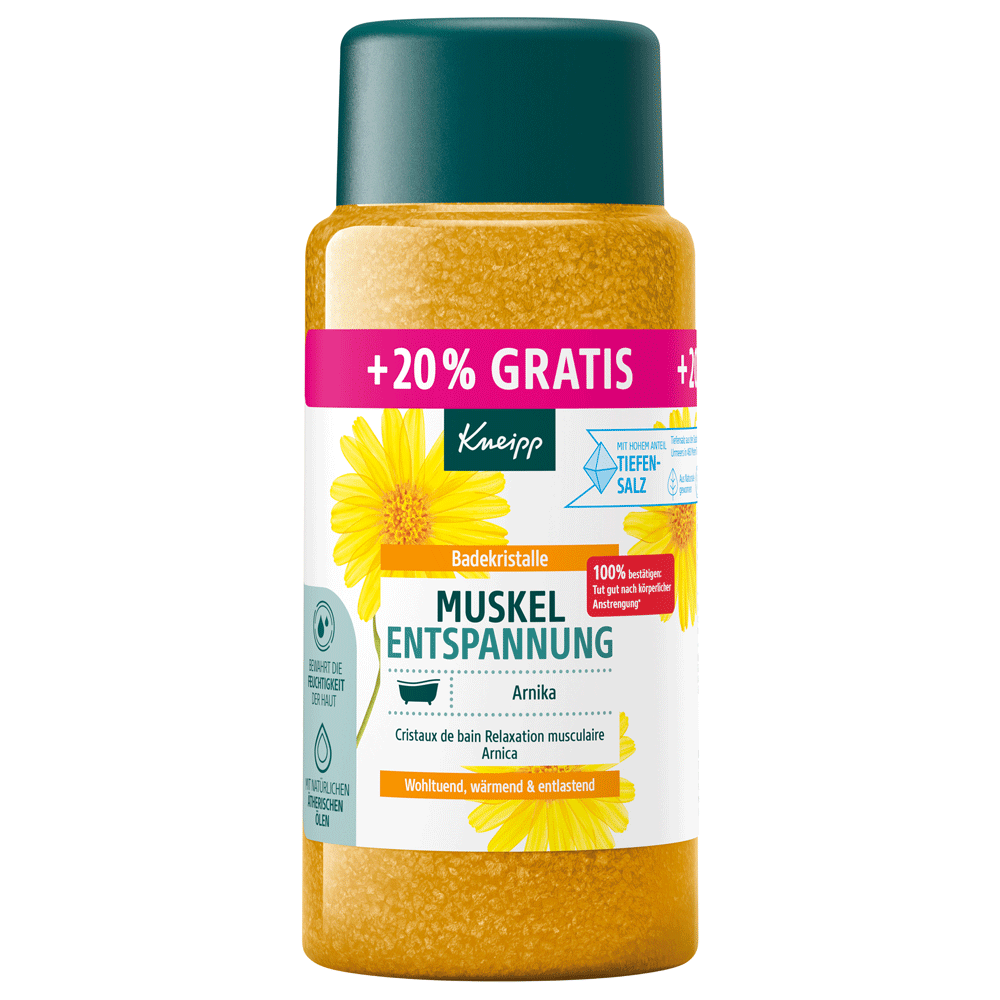 Bild: Kneipp Badekristalle Muskel Entspannung