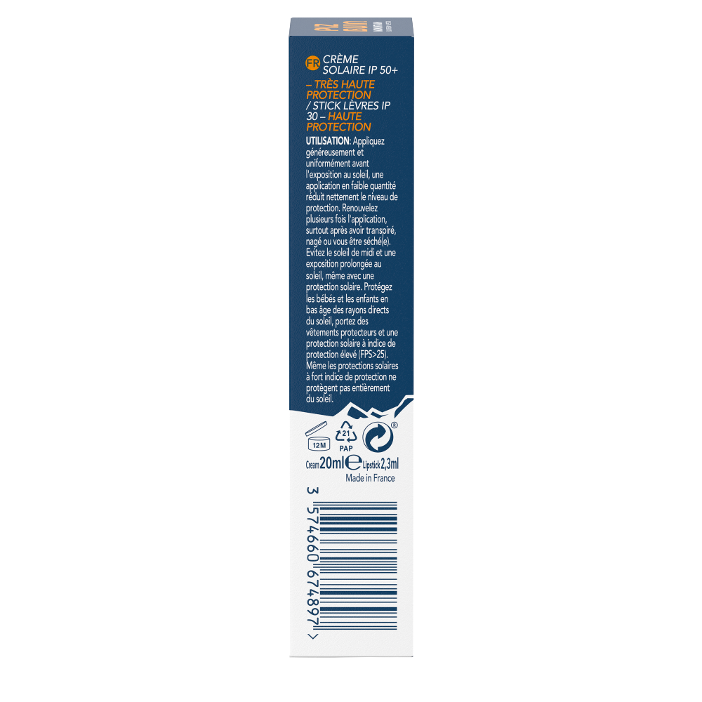 Bild: PIZ BUIN Mountain Sonnencreme LSF 50+ und Lippenpflege LSF 30
