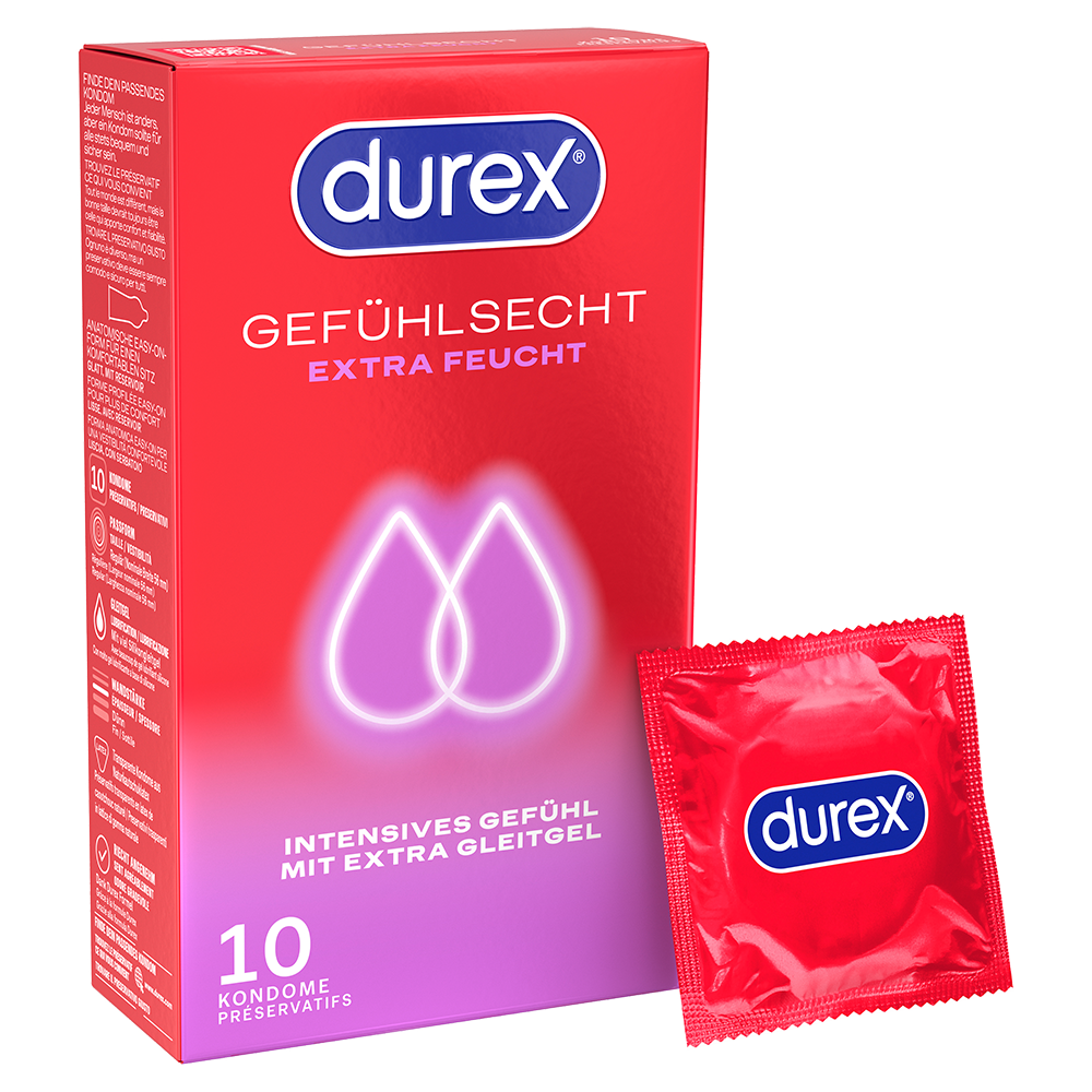 Bild: durex Kondome Gefühlsecht Extra Feucht 