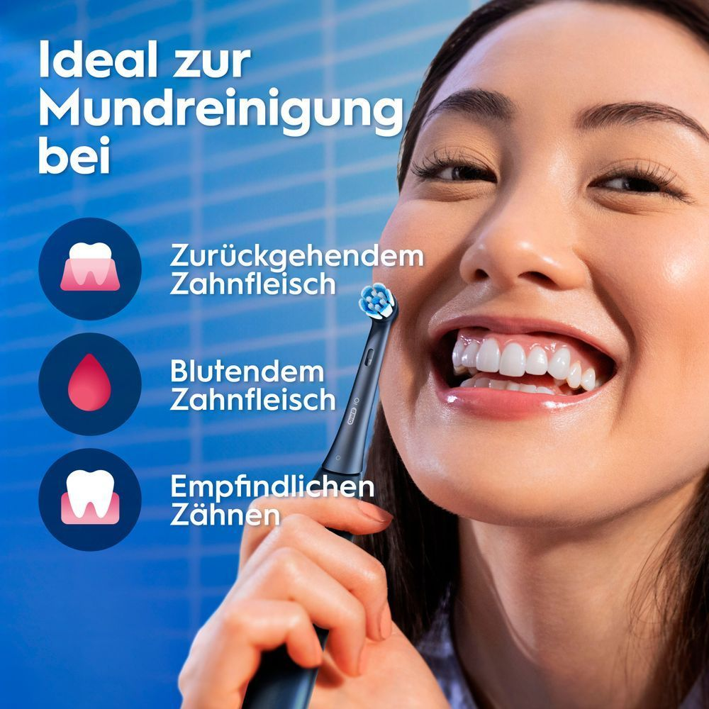 Bild: Oral-B iO 3 Elektrische Zahnbürste, Matt Black 
