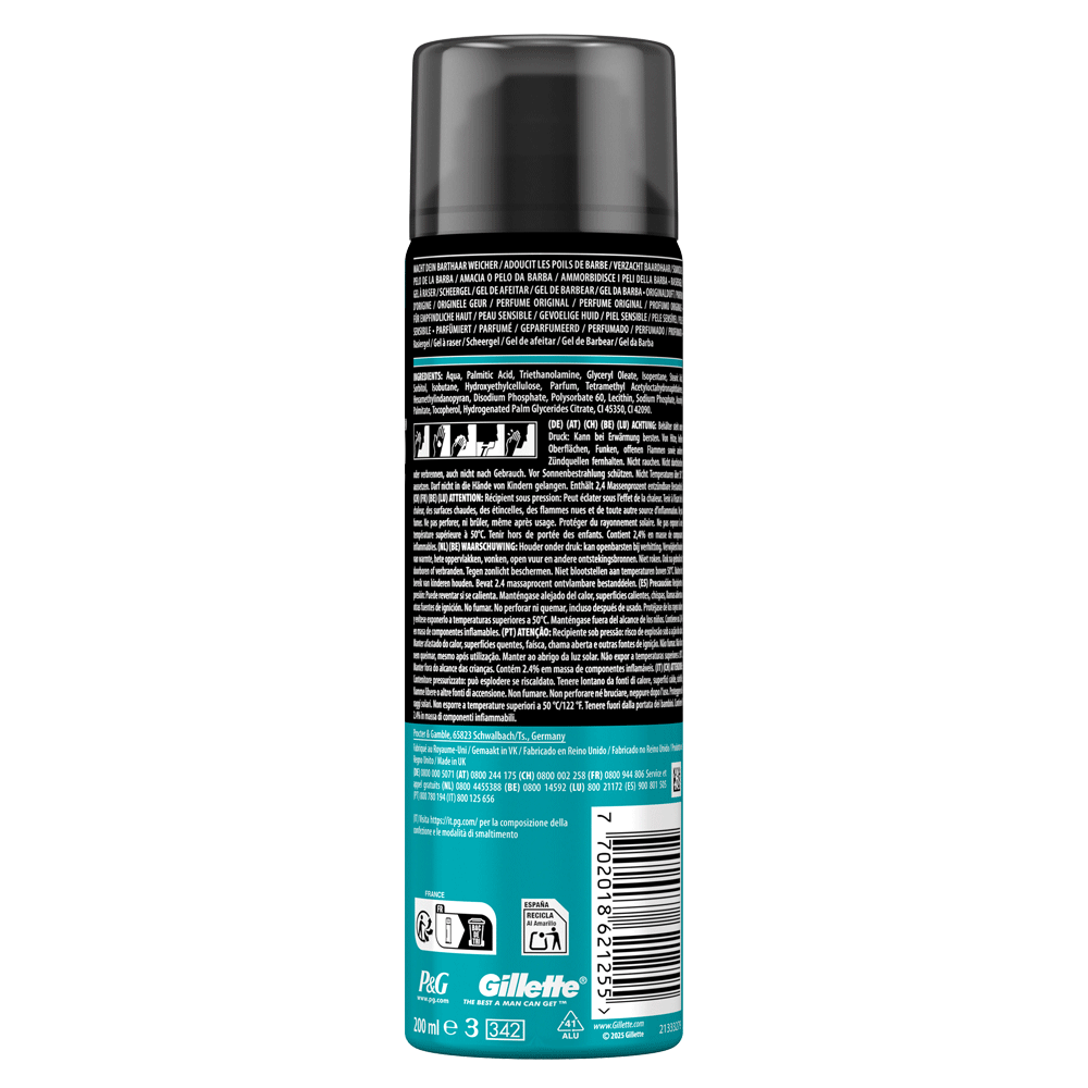 Bild: Gillette Classic Sensitive Rasiergel