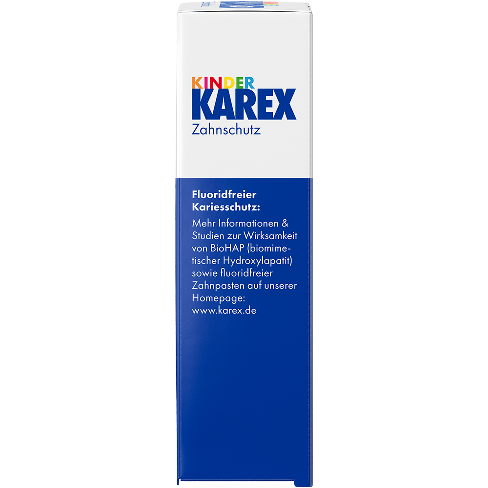 Bild: Karex Kinder Zahnpasta mit BioHAP 