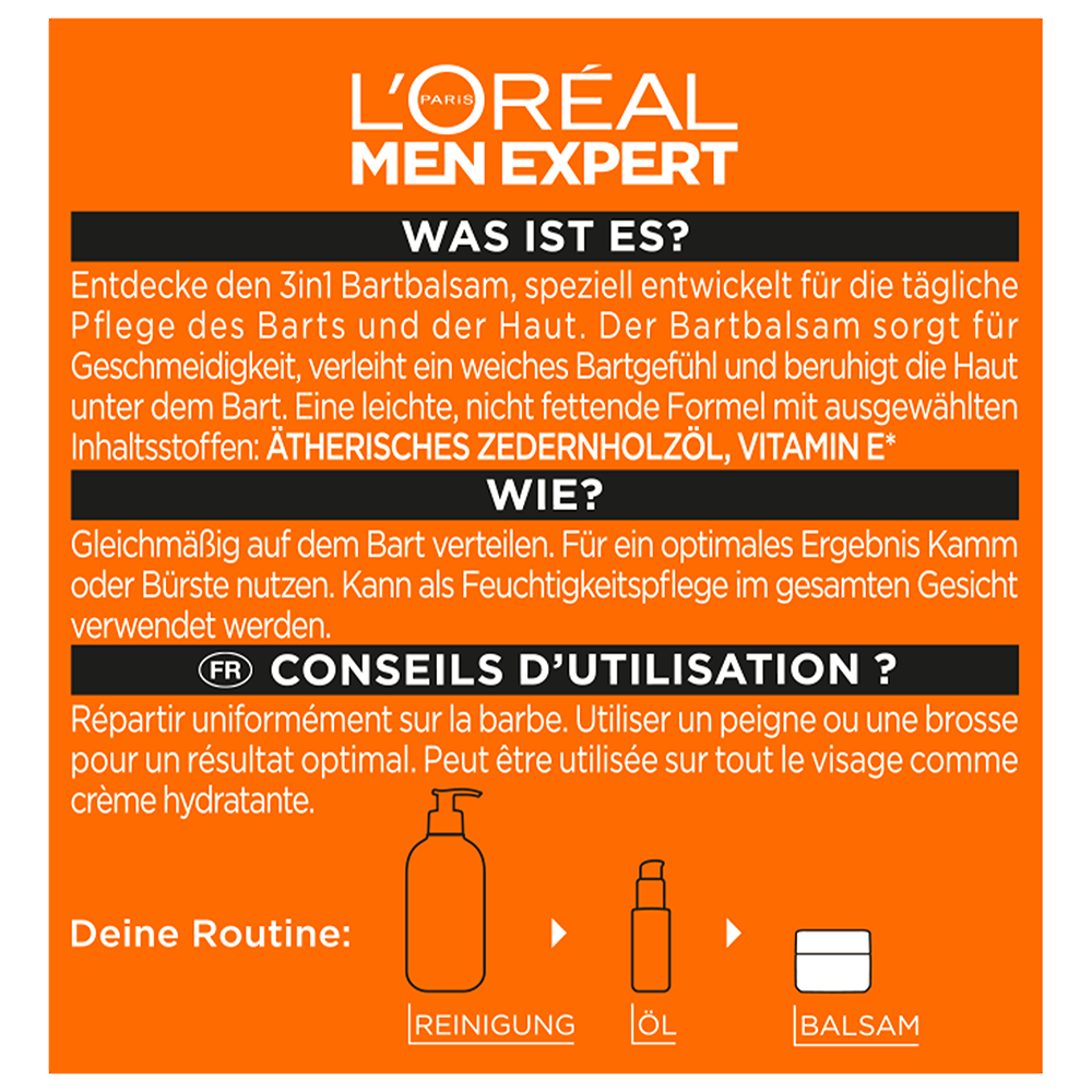 Bild: L'ORÉAL PARIS MEN EXPERT Barber Club Bartbalsam 