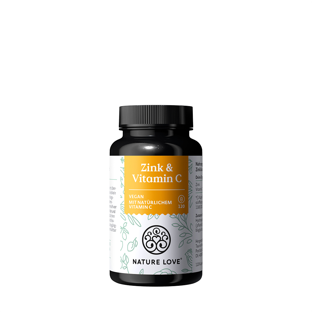Bild: NATURE LOVE Zink und Vitamin C 