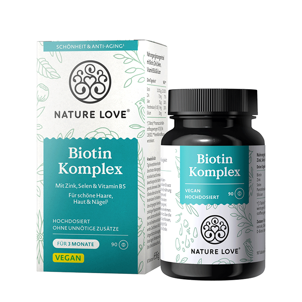 Bild: NATURE LOVE Biotin Komplex 