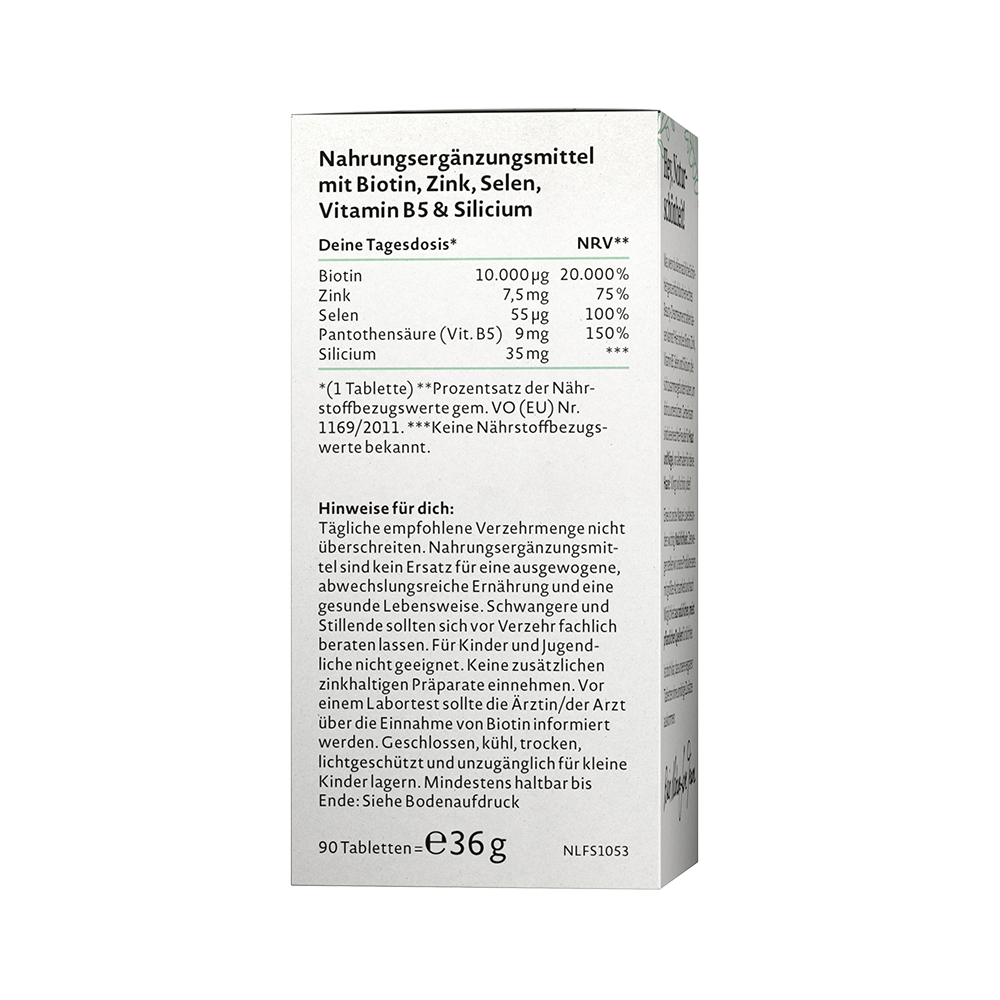 Bild: NATURE LOVE Biotin Komplex 