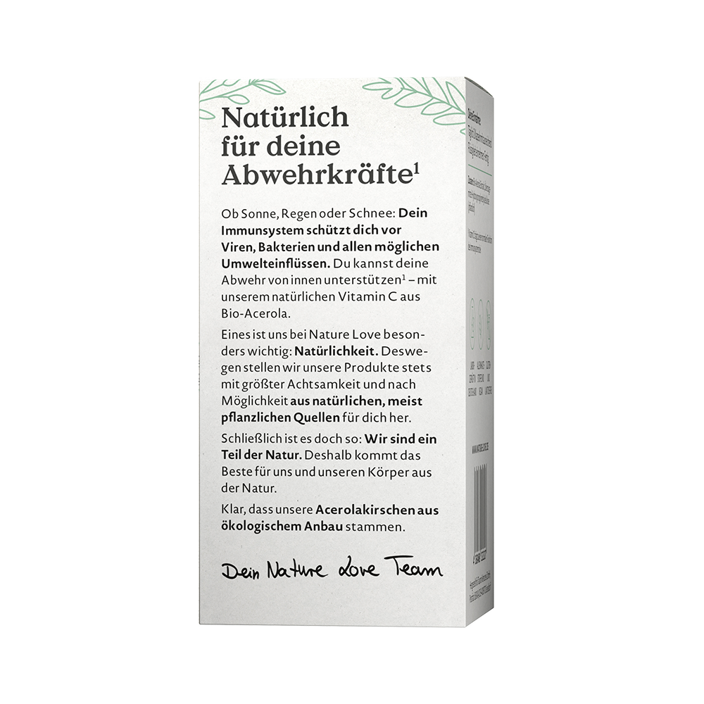 Bild: NATURE LOVE Natürliches Vitamin C