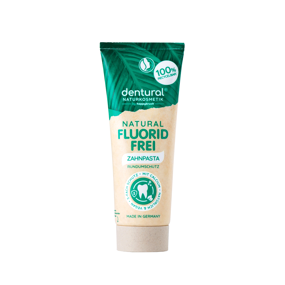 Bild: Dentural Fluoridfreie Zahnpasta 