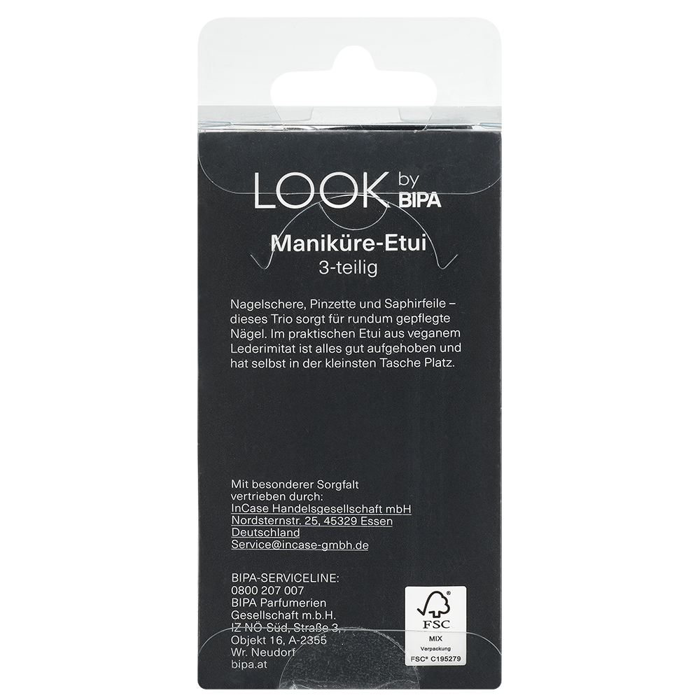 Bild: LOOK BY BIPA Maniküre Etui 3 teilig 