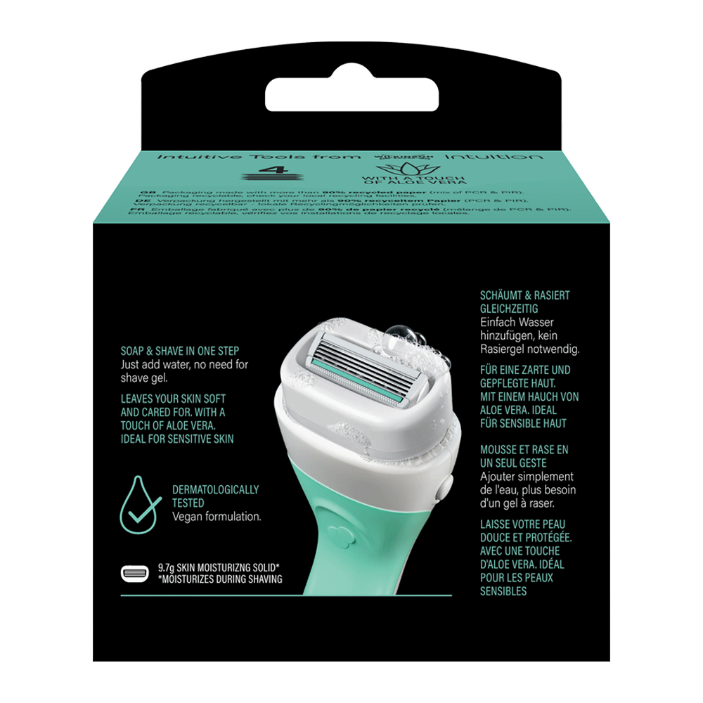 Bild: Wilkinson Intuition Rasierklingen 2in1 Sensitive Care 