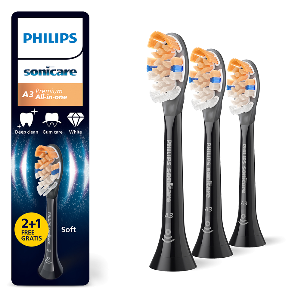 Bild: PHILIPS SONICARE Aufsteckbürsten A3 Premium All in One 