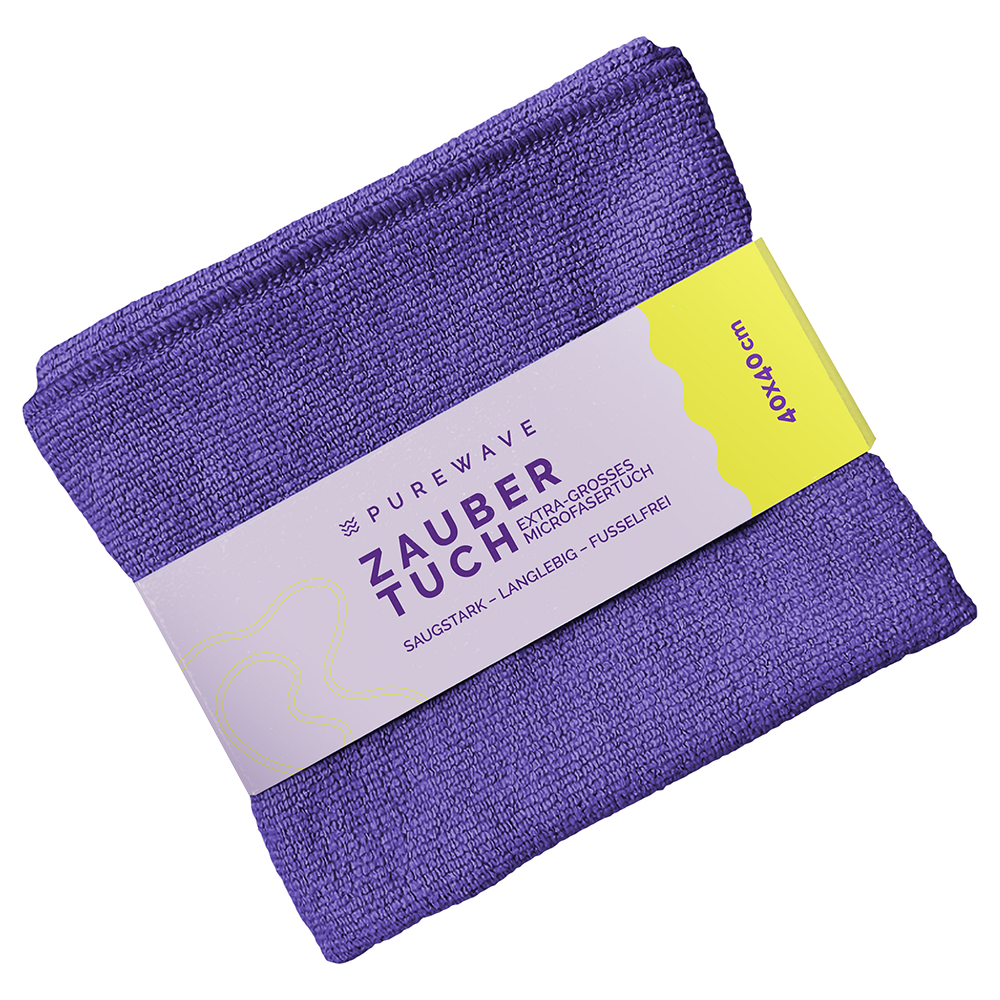 Bild: Purewave Zaubertuch Lila 