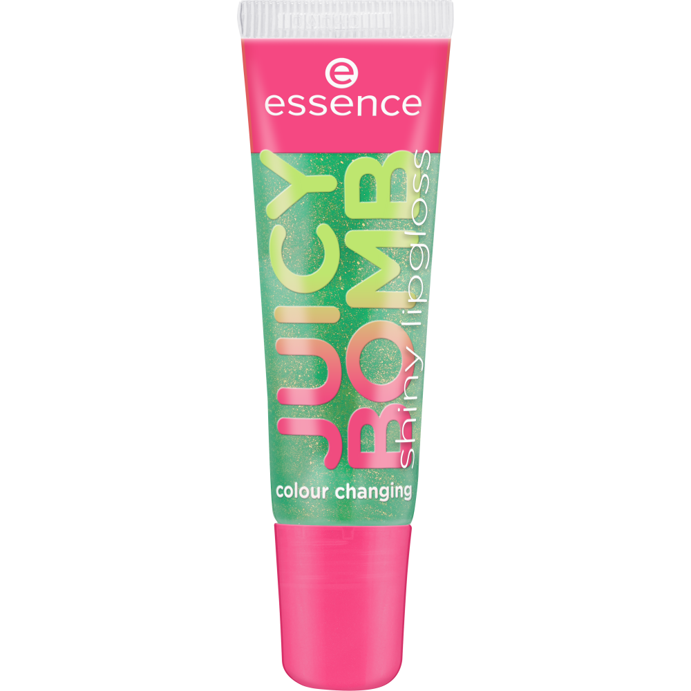 Bild: essence JUICY BOMB shiny lipgloss Glowy Gummy
