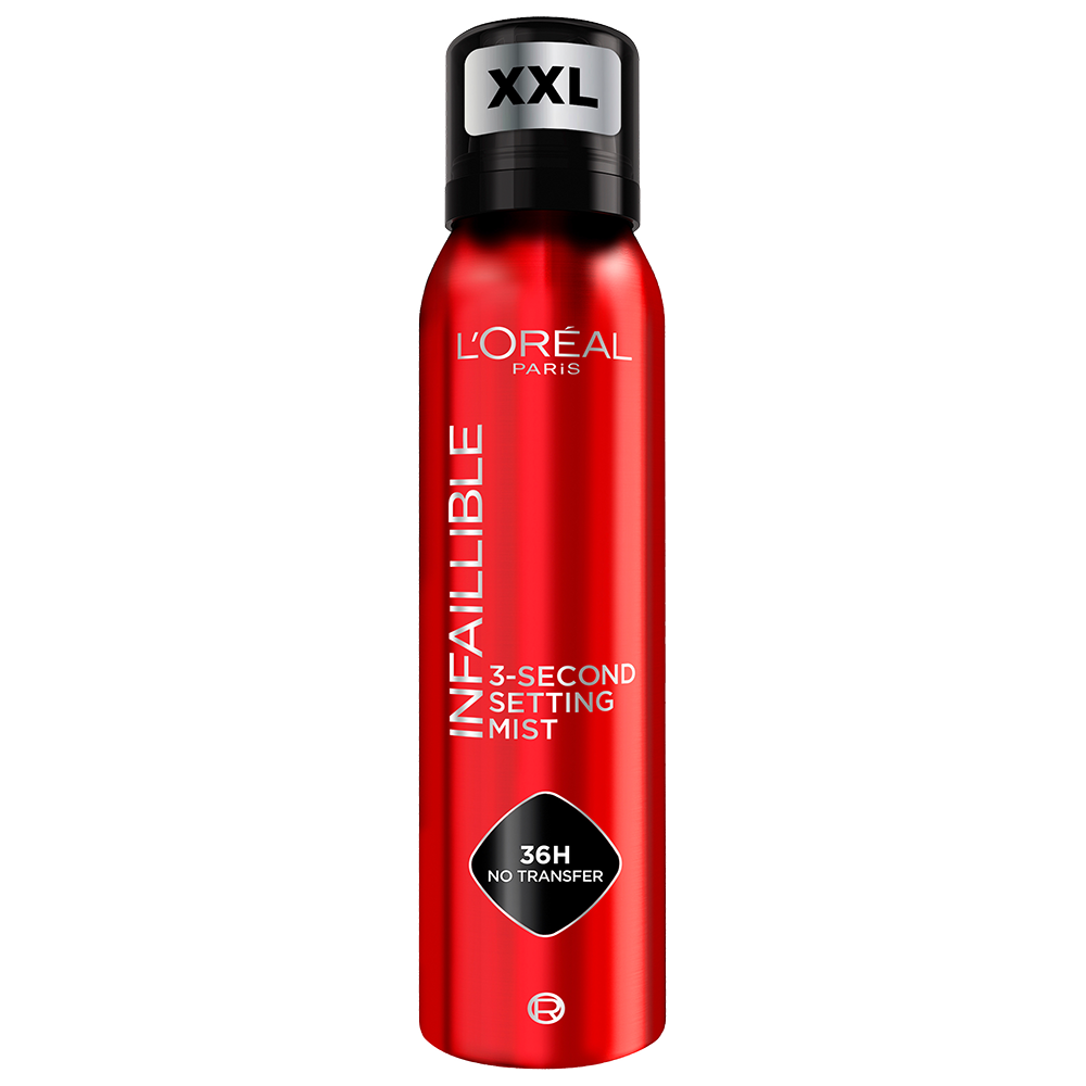 Bild: L'ORÉAL PARIS Infaillible 3-Second Setting Mist XXL