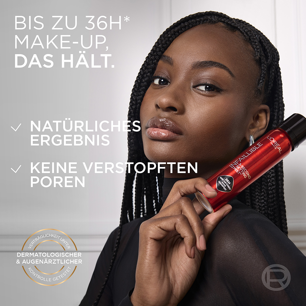 Bild: L'ORÉAL PARIS Infaillible 3-Second Setting Mist XXL