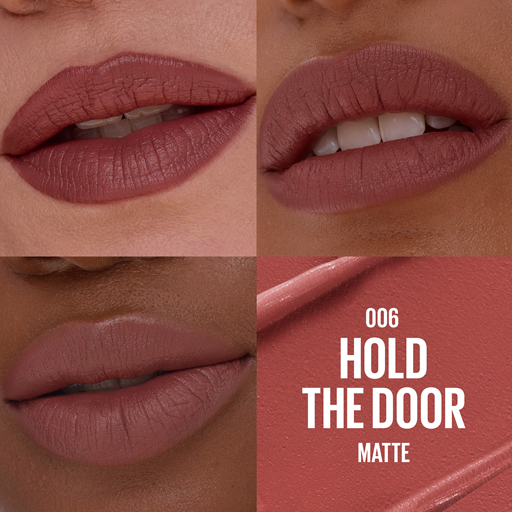 Bild: MAYBELLINE Serum-Lippenstift Hold The Door 006