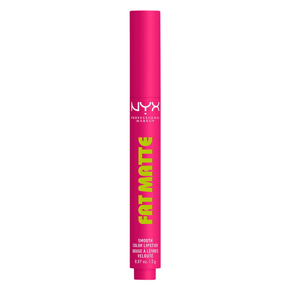 Bild: NYX Professional Make-up Fat Matte Smooth Lippenstift Fluffy Fuchsia
