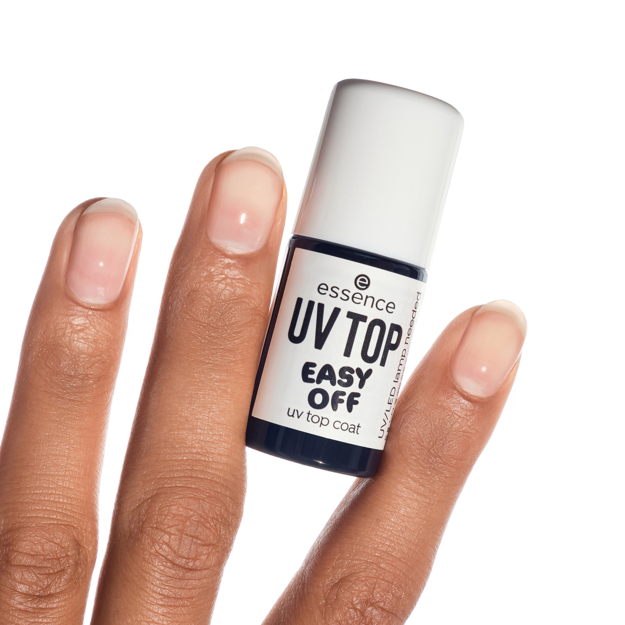 Bild: essence UV TOP EASY OFF uv top coat 