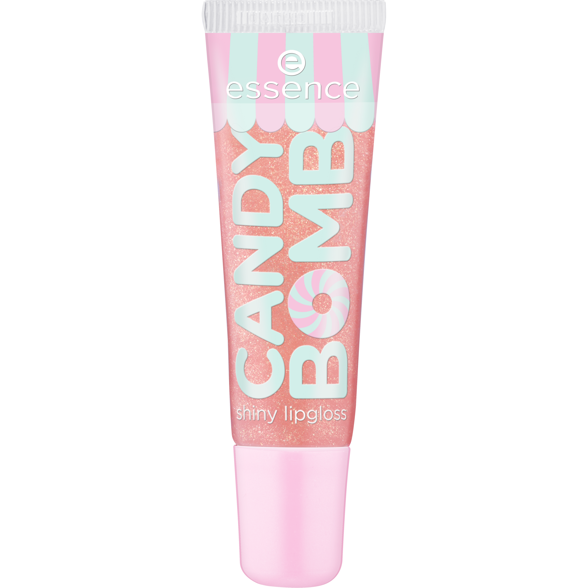 Bild: essence CANDY BOMB shiny lipgloss Cotton Candy
