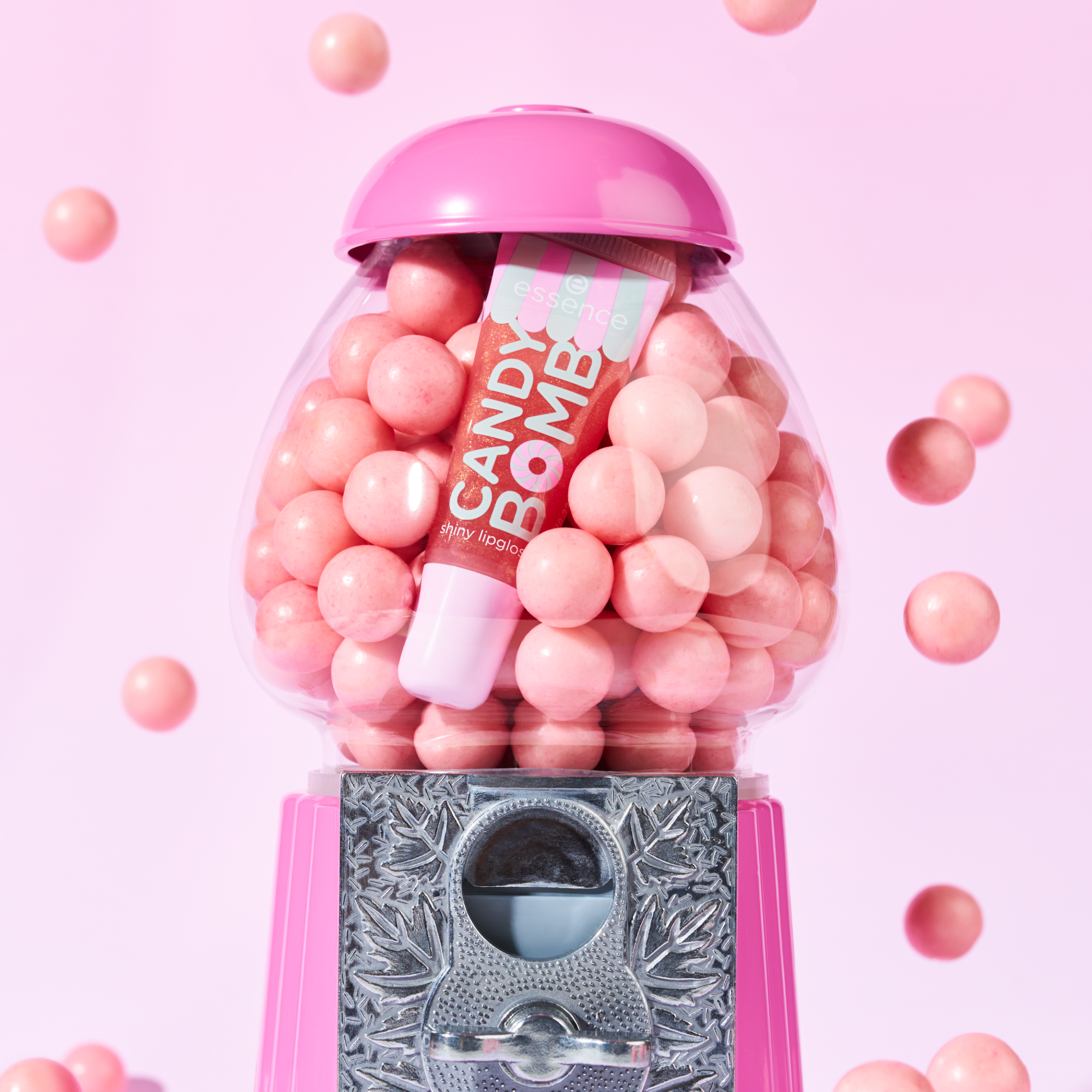 Bild: essence CANDY BOMB shiny lipgloss Cotton Candy