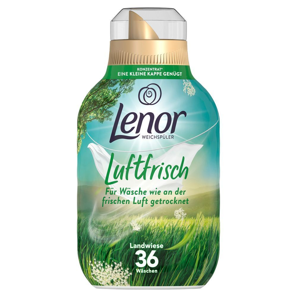Bild: Lenor Luftfrisch Weichspüler Landwiese 