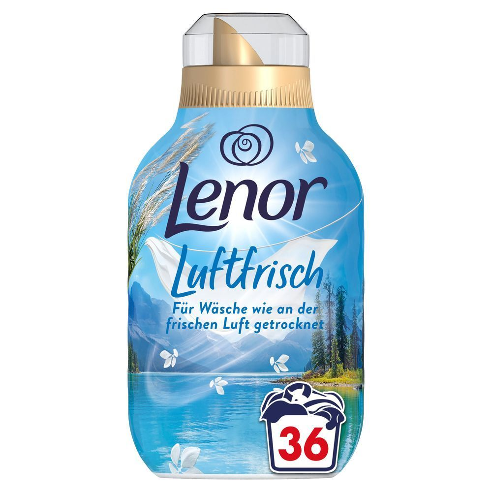 Bild: Lenor Luftfrisch Weichspüler Alpensee 