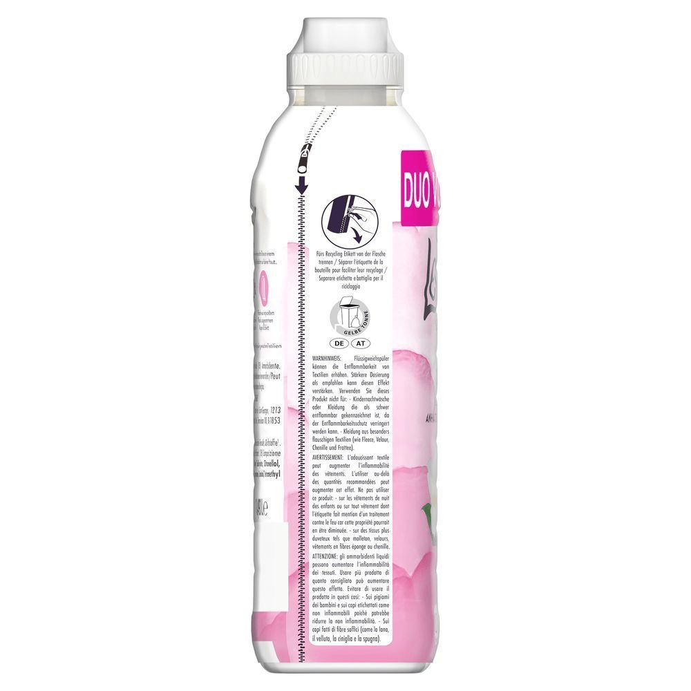 Lenor Weichspüler Flasche Seitenansicht
