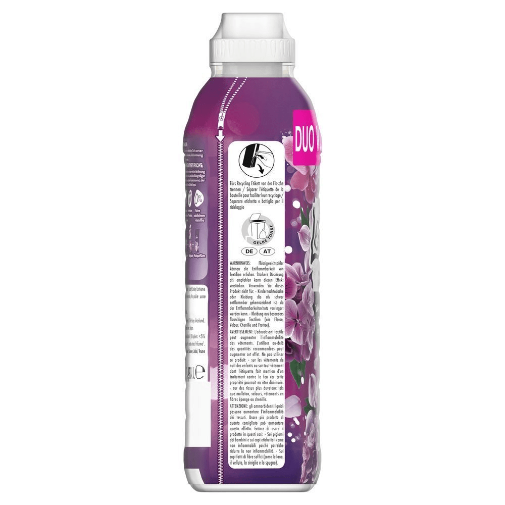 Lenor Weichspüler Flasche Seitenansicht