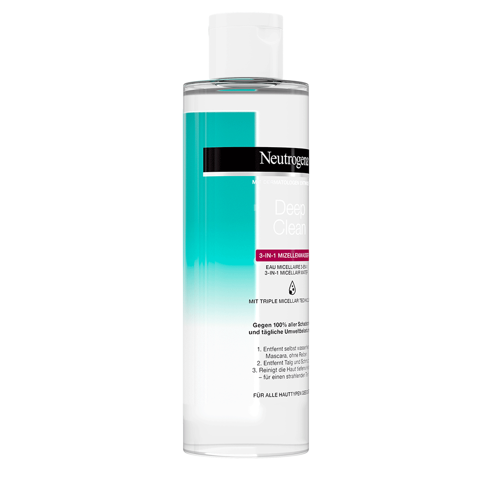 Bild: Neutrogena Deep Clean 3-in-1 Mizellenwasser 