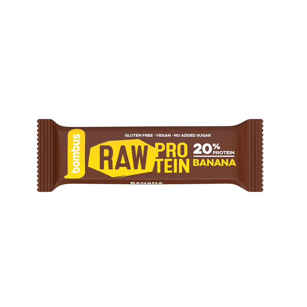 Bild: Bombus Raw Protein Bar Banana 