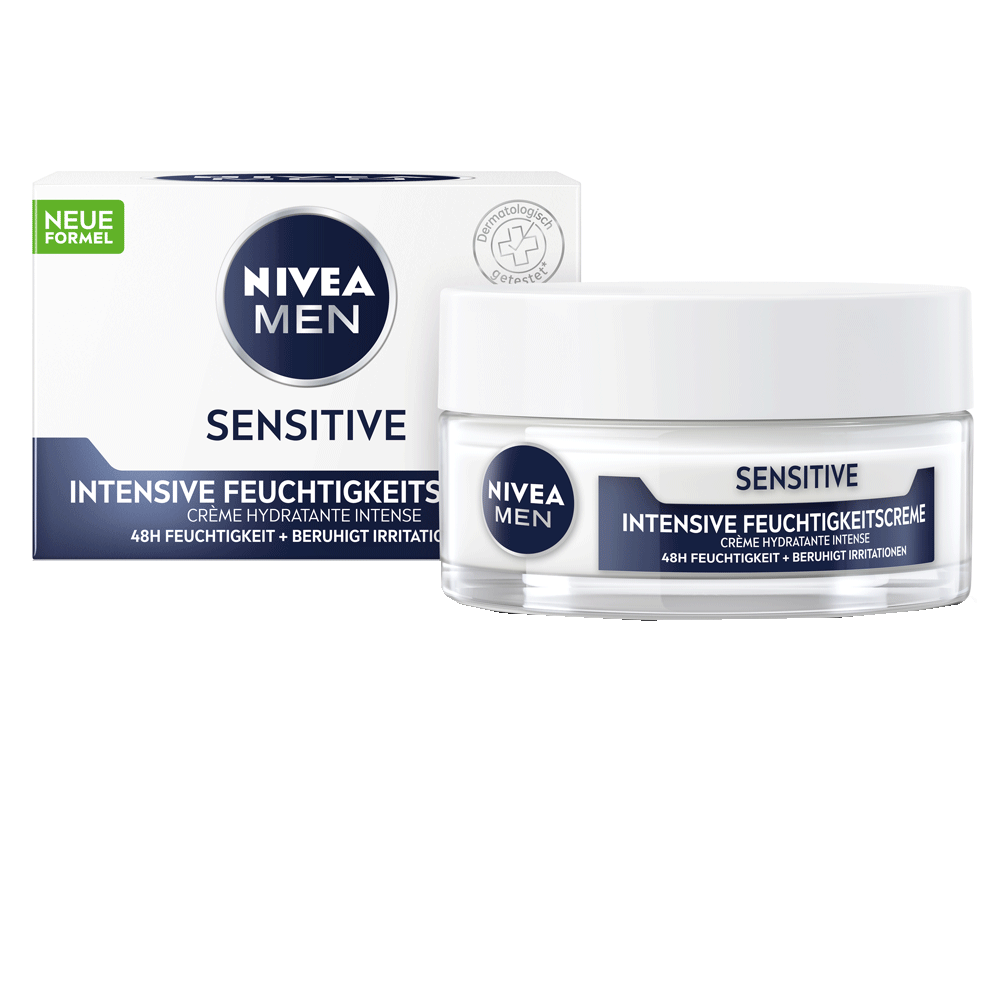 Bild: NIVEA MEN Sensitive Intense Feuchtigkeitscreme 