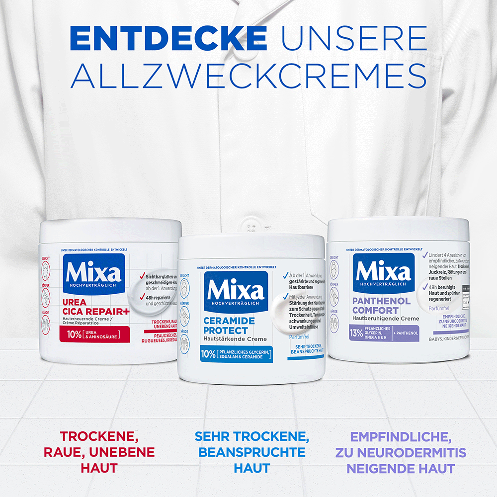 Bild: Mixa Urea Cica Repair Creme