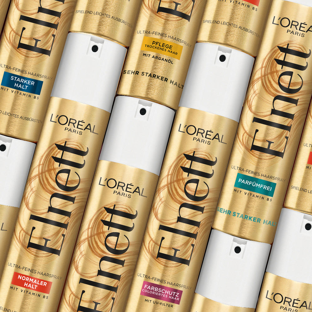 Bild: L'ORÉAL PARIS Elnett Haarspray Extra Starker Halt 