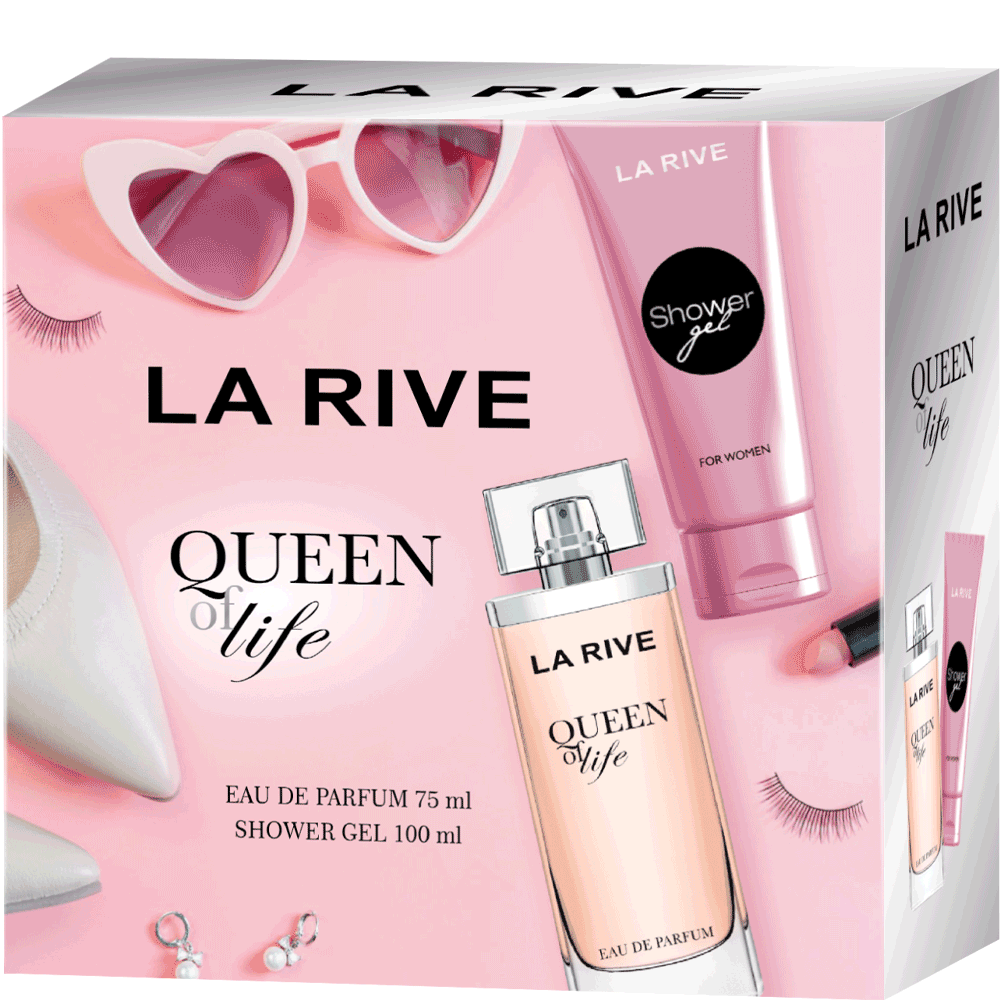 Bild: LA RIVE Queen of Life Geschenkset Eau de Parfum 75 ml + Duschgel 100 ml