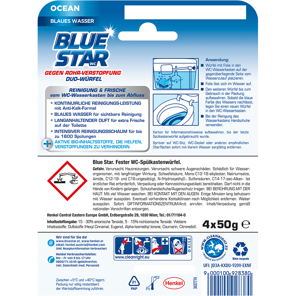 Bild: Blue Star Spülkasten-Würfel 