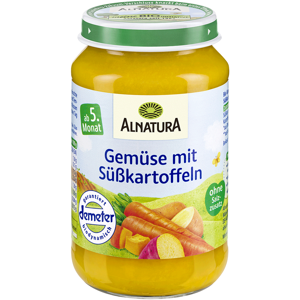 Bild: ALNATURA Gemüse mit Süßkartoffeln 