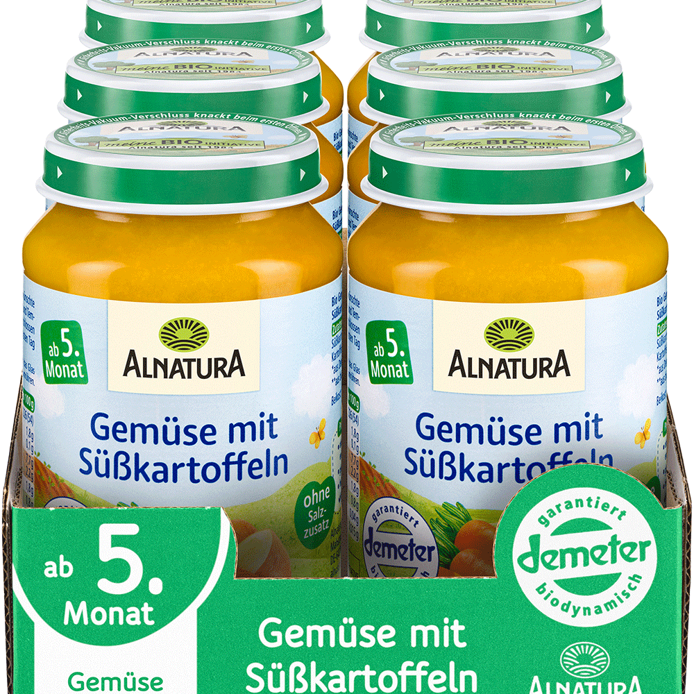 Bild: ALNATURA Gemüse mit Süßkartoffeln 