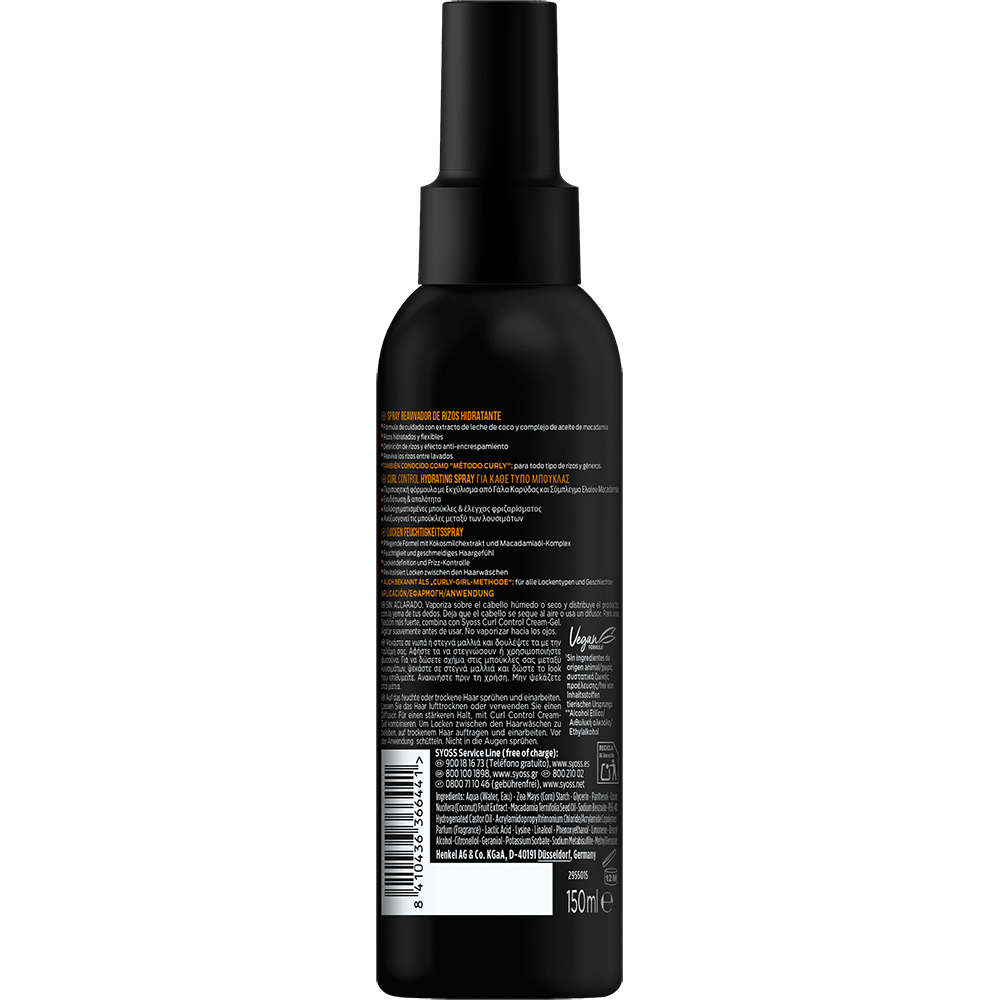 Bild: syoss Curl Control Hydrating Spray 