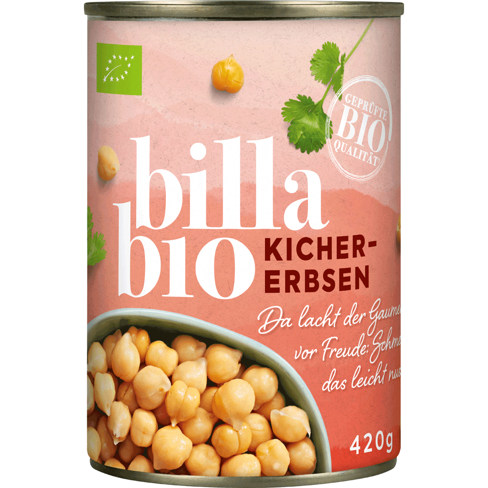 Bild: Billa Bio Kichererbsen 