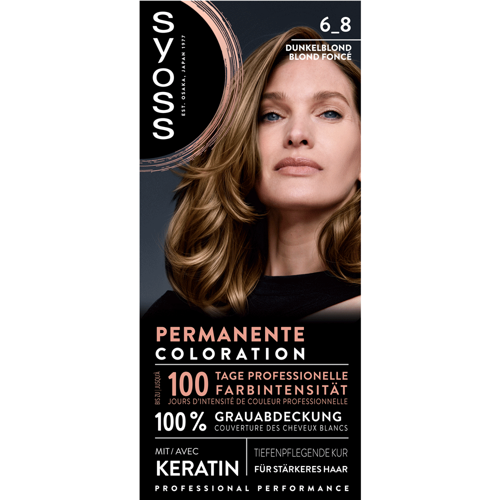 Bild: syoss Permanente Coloration Dunkelblond