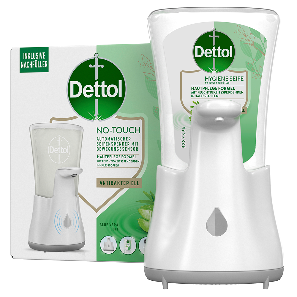 Bild: Dettol No-Touch automatischer Seifenspender Aloe Vera 