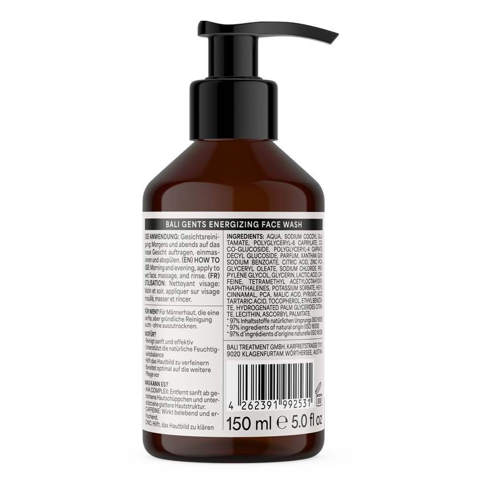 Bild: Bali Gents by Hank Ge Energizing Face Wash 