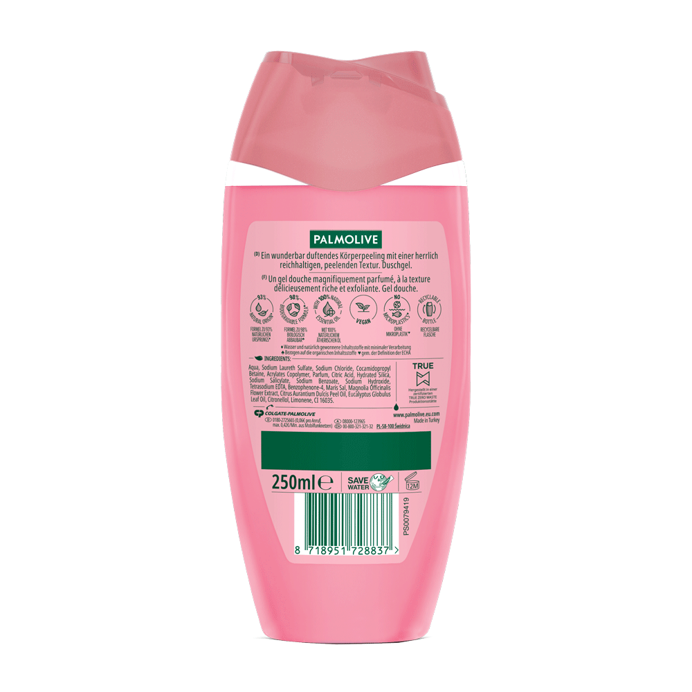 Bild: Palmolive Thermal Spa Duschpeeling Gentle Massage Kirschblüte