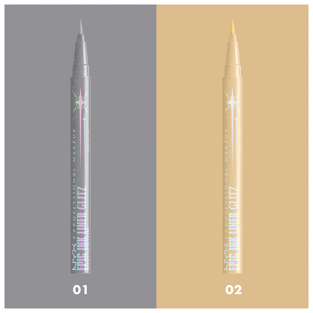 Bild: NYX Professional Make-up Bridgerton Epic Ink Liner Glitz 02