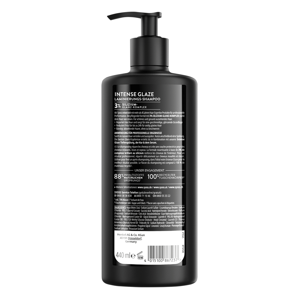 Bild: syoss Laminierungs Shampoo Intense Glaze 