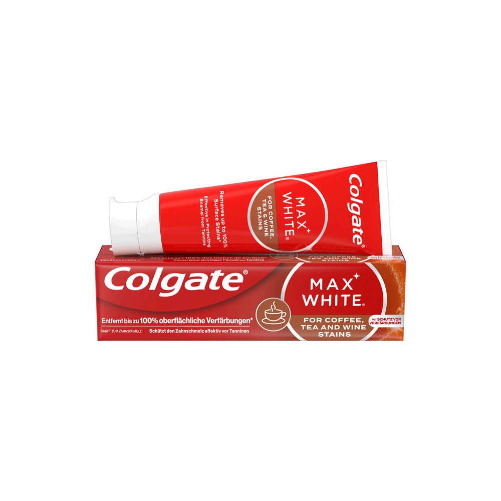 Bild: Colgate Zahnpasta Extra White 