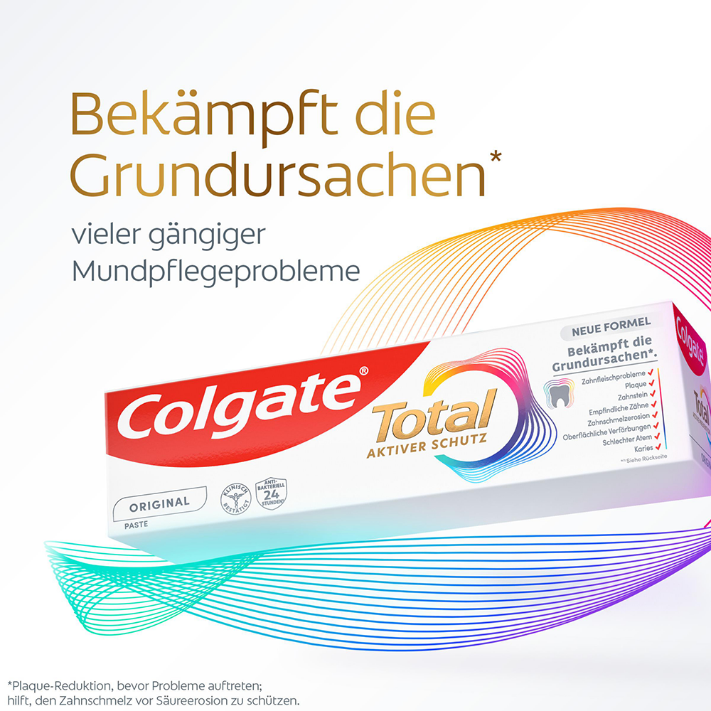 Bild: Colgate Total Zahncreme Mini 
