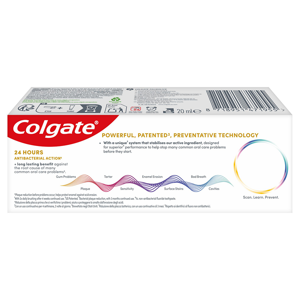Bild: Colgate Total Zahncreme Mini 