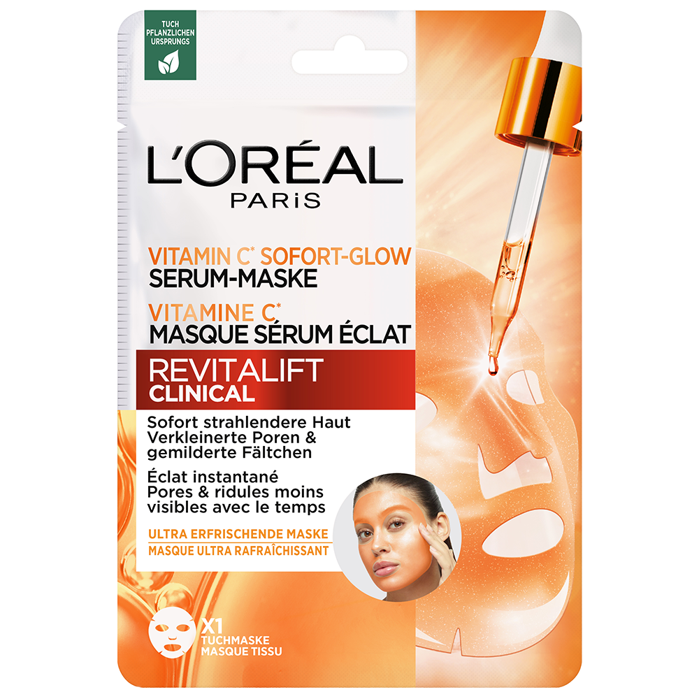 Bild: L'ORÉAL PARIS RevitaLift Clinical Serum-Maske 