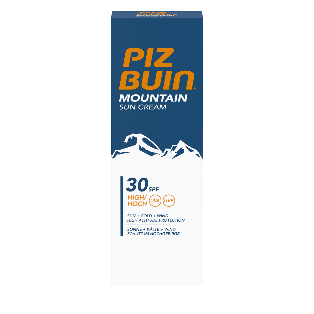 Bild: PIZ BUIN Mountain Sonnencreme LSF 30